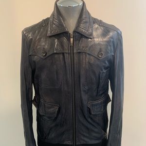 Hugo Boss Leather Jacket
